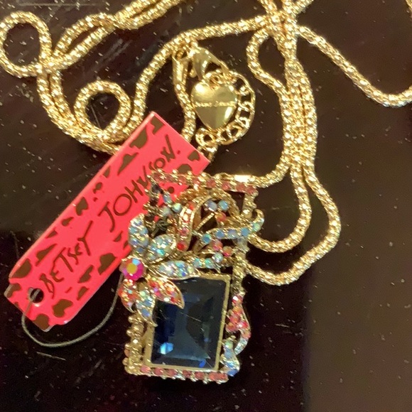 New Necklace Pin Broach Chain Beautiful #E052 - Picture 2 of 5